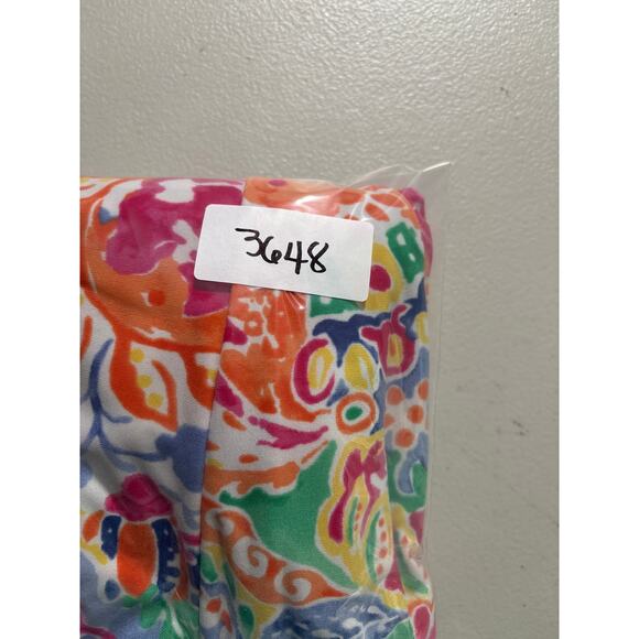 Ralph Lauren Sundress Women's Medium Colorful Floral Tropical Artsy Summer Wear - Picture 9 of 9